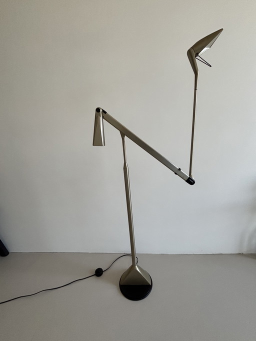 Lumina Zelig Terra Vloerlamp Messing Walter Monici Italiaans Design