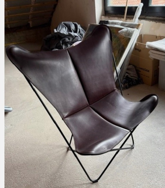 OX Denmarq KS Chair, Dennis Marquart, Mocca Leather, almost new condition, Armchairs, Brown (photo 2 of 5)
