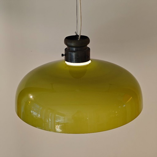 Lampe à suspension vintage Alessandro Pianon, Vetreria Vistosi Murano