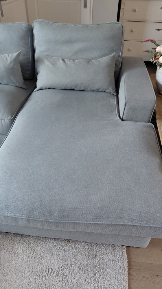 Image 1 of Lounge sofa with hocker