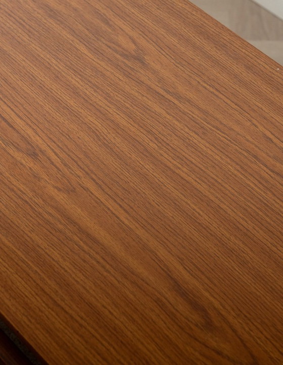 Image 1 of Vintage Teak Coffee Table Attributed to Louis van Teeffelen with Reversible Top, Dutch Mid-Century, 1950s