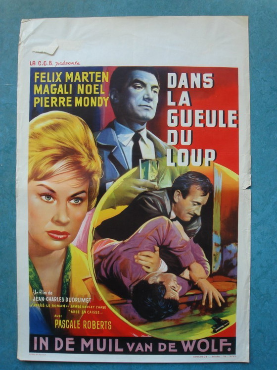 Image 1 of Partij originele filmposters uit de jaren 50-60