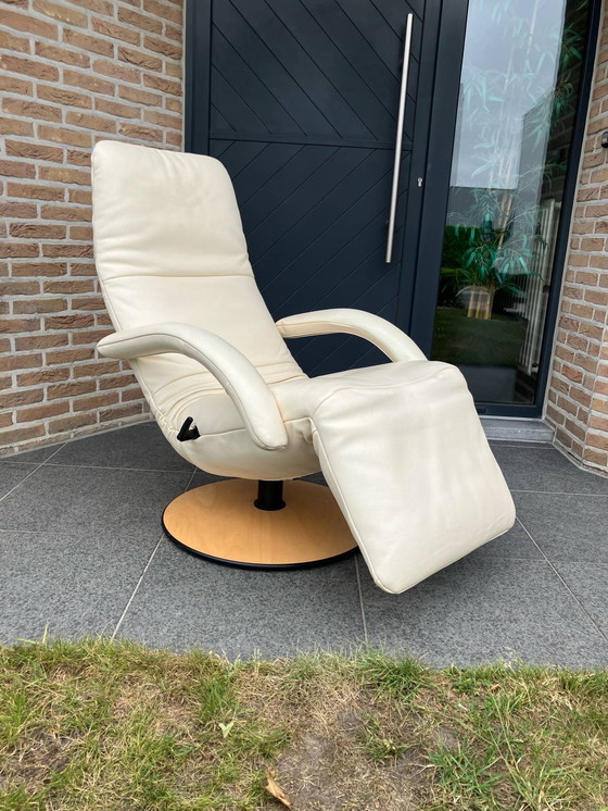 Image 1 of Jori Yoga Relax Medi Mono-Move, Beige, Roomwit Leder