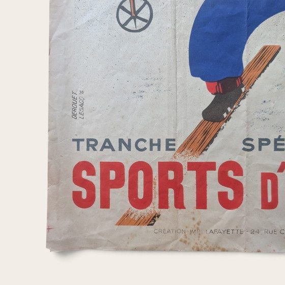 Nationale loterijposter / Parijs, Frankrijk 1938 – Paper (photo 7 of 9)