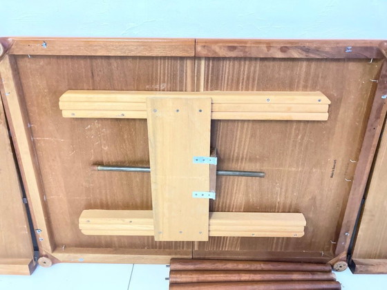 Image 1 of XXL teak dining table by Bramin Design HW Klein, 1960s, Made in Denmark