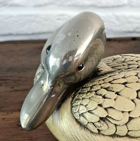 Image 1 of Handgefertigte Ente der italienischen Designerin Elli Malevolti, signiert