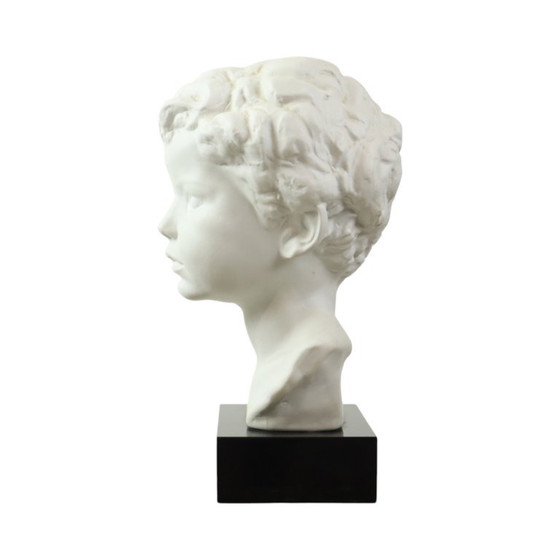 Image 1 of Biscuit Porcelain Bust Child
