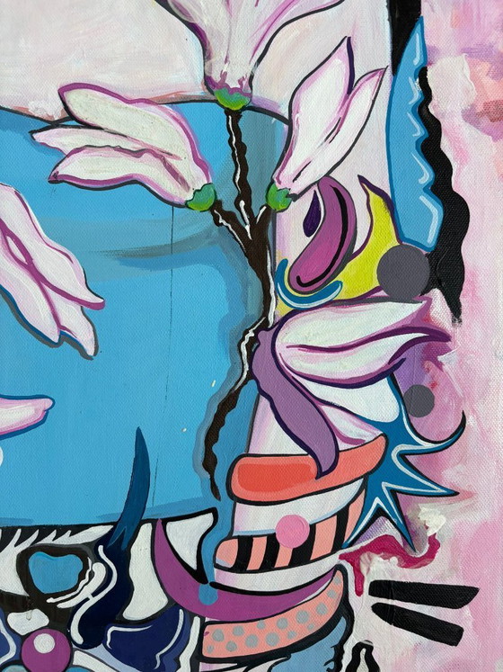 Image 1 of Maddalena FANFANI - Madame Magnolia - Artist canvas