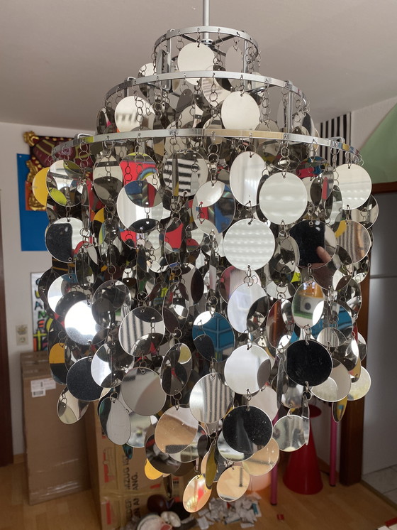 Image 1 of Deckenlampe FUN 1DA Verner Panton 1. Productie Frandsen Verpan