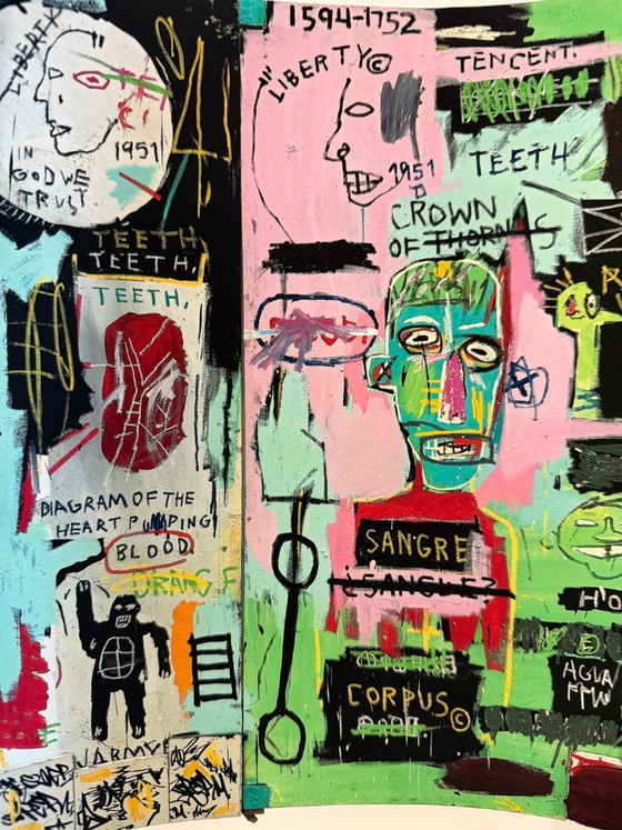 Image 1 of Jean Michel Basquiat (1960-1988), In het Italiaans, 1983, Copyright Estate of Jean Michel Basquiat, Licensed by Artestar New Yor