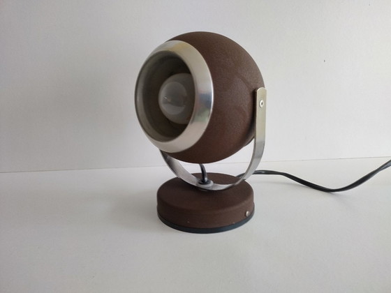 Image 1 of Vintage Eyeball wall or table lamp