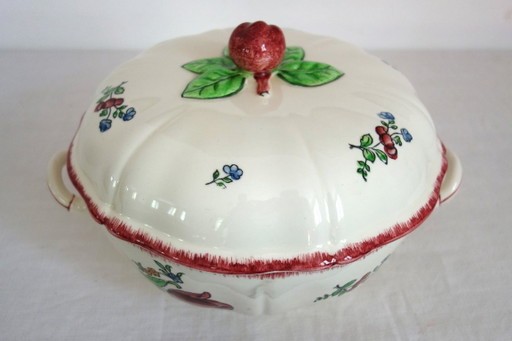 Gien Aardewerk Lorraine Patroon Grote Terrine en Schotel – tafelaccessoires, Ceramic (photo 2 of 11)