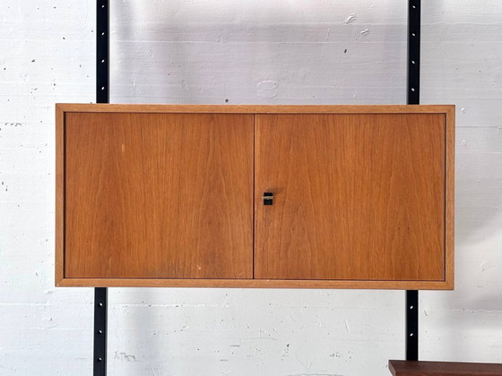 Image 1 of Étagère murale télescopique avec armoire suspendue, années 1960
