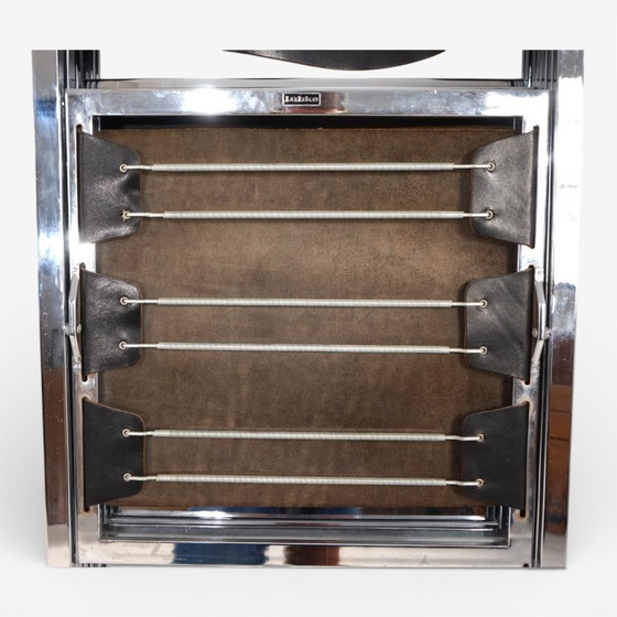 Image 1 of Juego de cuatro sillas de comedor plegables Lübke de Fantoni&Geraci, 1969