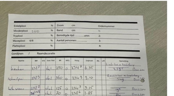 Image 1 of Gordijnen artelux brooklyn 22 inclusief buisrail