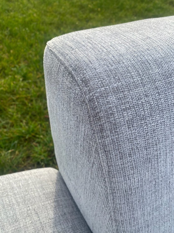 Image 1 of Beautiful Gray Fabric Corner Sofa