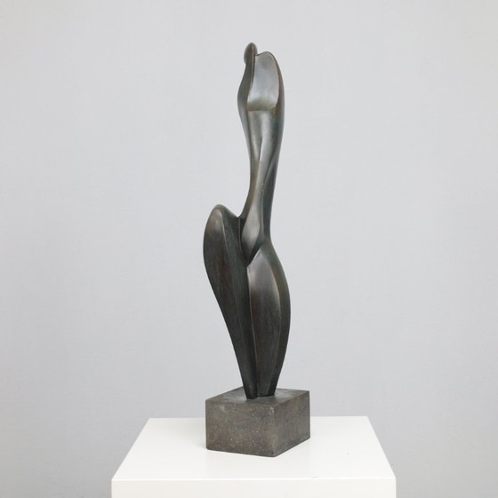 Image 1 of Bronzeskulptur einer weiblichen Figur von Francine Govers, Niederlande, 1990er Jahre