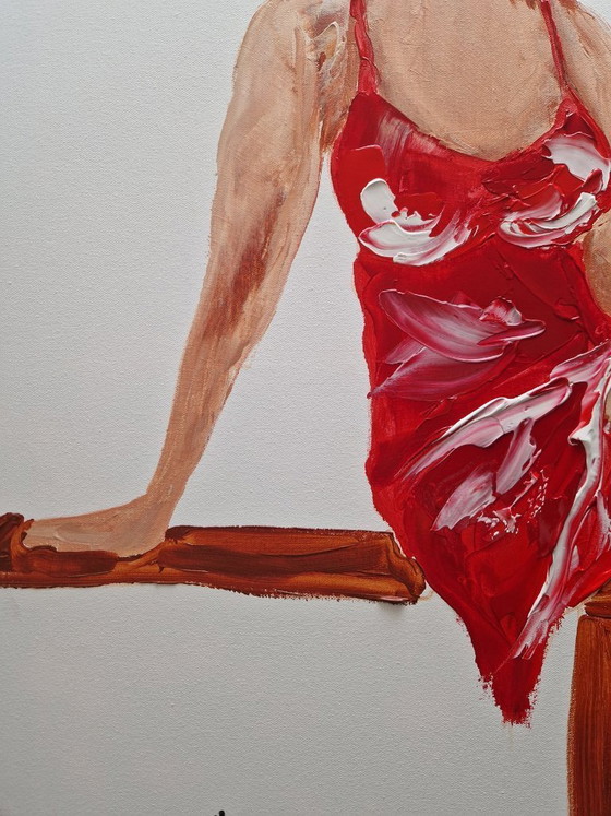 Image 1 of Henry ESCOBAR - The Glass - Artist's Painting