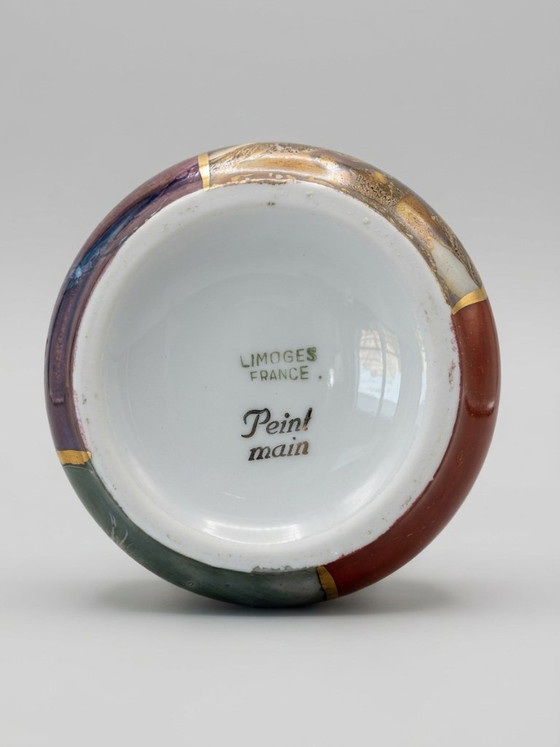 Juego de Soliflore y Taza de Porcelana de Limoges – Pintado a Mano – Loza, Porcelain (photo 4 of 10)