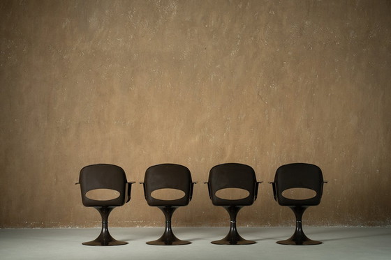 Image 1 of Ensemble de salle à manger de l'ère spatiale par Kurz , Allemagne 1970's