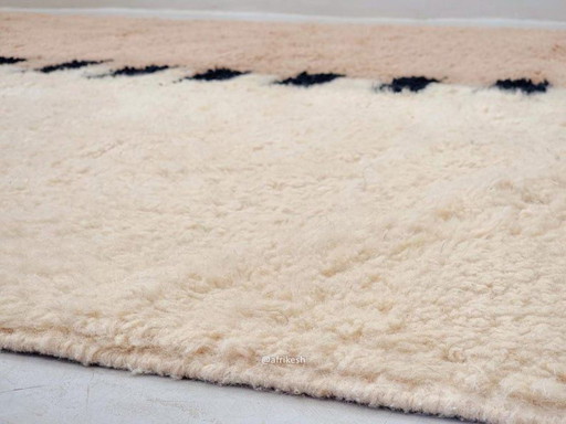 Tappeto quadrato marocchino annodato a mano 3x3