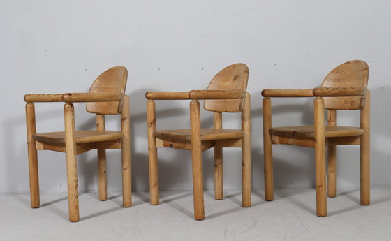 Image 1 of Set van 3 stoelen van Rainer Daumiller, 1980