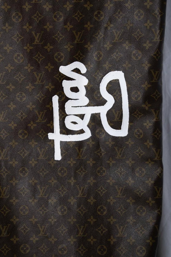 Image 1 of Louis Vuitton x Steve Te Pas, Sac Marin peint à la main