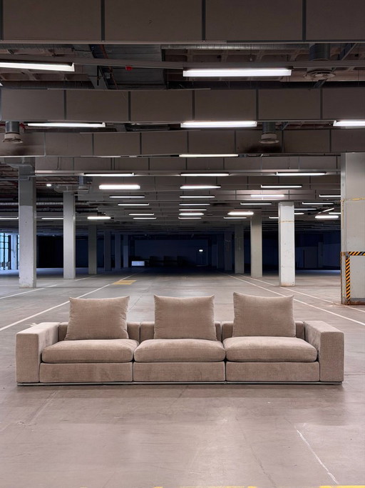 Canapé Flexform Groundpiece | Greige – hoekbanken, Textile