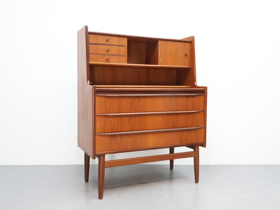Image 1 of Deense Vintage Secretaire Teak