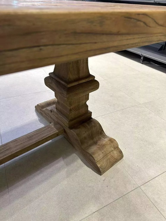 Image 1 of Spirito Monastery Table in solid wood - Length 300 cm