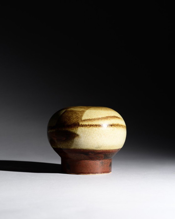 Image 1 of Raro vaso StudioKeramik Steinzeug ceramica d'arte vintage Barbara Stehr anni '70 Germania
