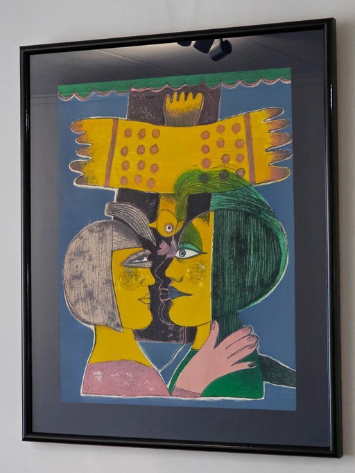 Corneille - La Femme - 37/150 - 1981 - Hand signed