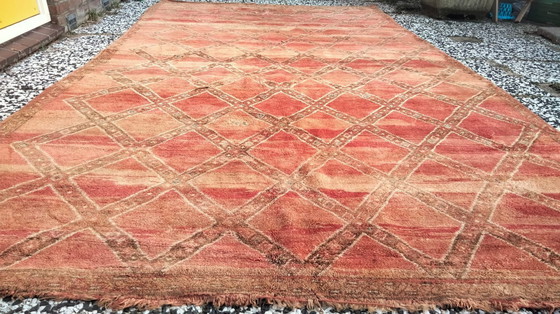 Image 1 of Handgeknoopt Berber kleed wol 332x187cm