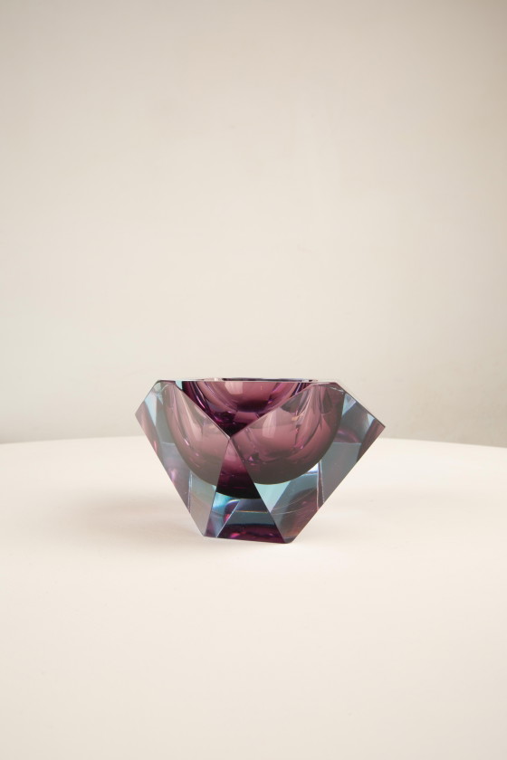 Sculpturale asbak toegeschreven aan Flavio Poli voor Seguso Vetri d’Arte, 1970 – Tafelaccessoires (photo 8 of 21)