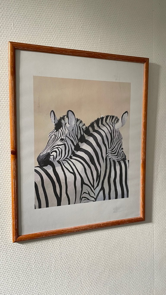 Image 1 of TABLE 2 Vintage Zebras