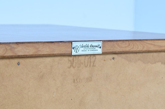 Image 1 of Zweeds modern dressoir uit het midden van de eeuw uit de jaren 50 van David Rosen door Nordiska Kompaniet