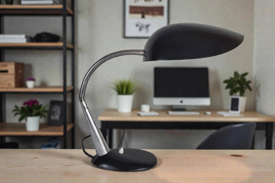 Lampada da scrivania Cosack anni '50 / Bauhaus – Lampade da tavolo, Aluminium, Cast Iron (photo 8 of 8)