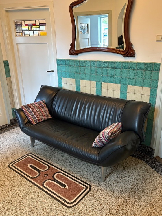 Image 1 of LEOLUX leather sofa