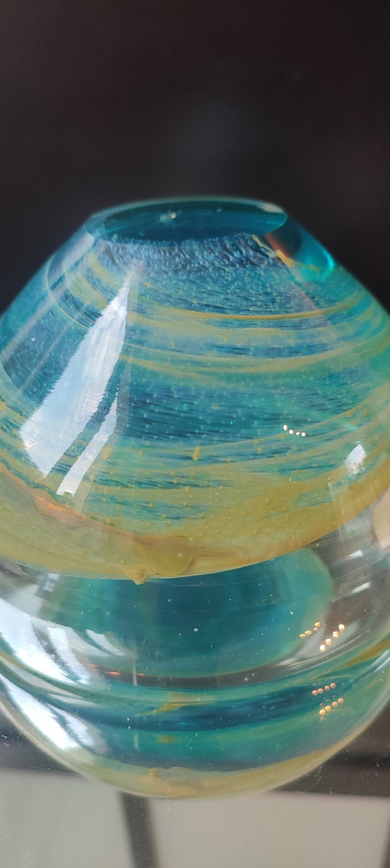 Image 1 of Mdina Glass Bowl, Maltese Art Craft.