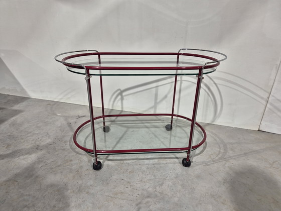 Image 1 of Carrello di design vintage Riki T52 di Galotti & Radice.