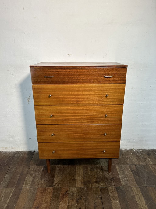 Kommode aus Teakholz aus der Mid Century