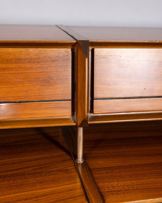 Vintage 1970s Italian Teak Sideboard, Designed by Barovero – Wood (photo 7 of 21)