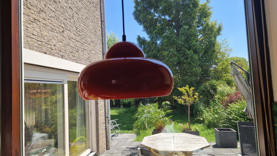 2 x Space Age Pendant Lamp – Glass (photo 9 of 9)