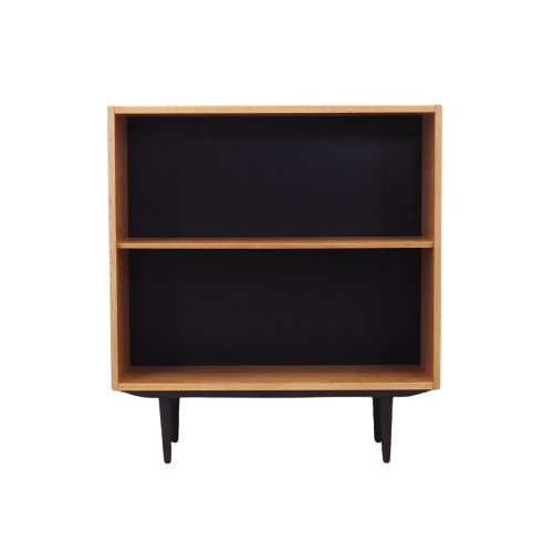 Libreria in frassino, design danese, anni '70, produzione: Danimarca