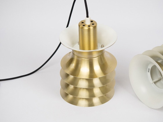 Image 1 of Paire de 2 suspensions vintage danoises des années 1970