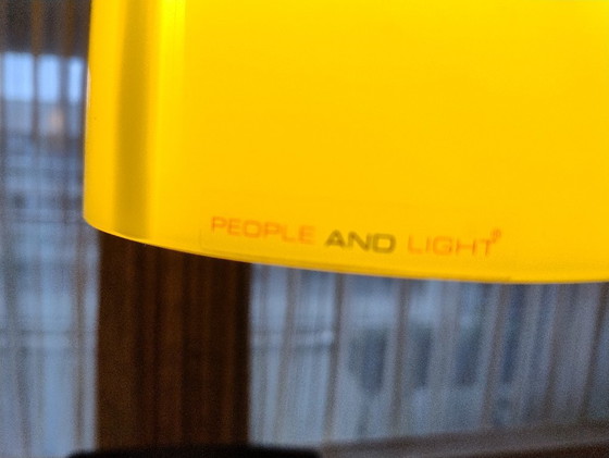 Image 1 of Ilu Di Vetro Zebra hanglampen 3x geel/wit gestreept