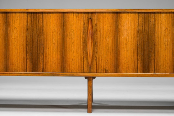 Image 1 of Groot palissander dressoir van Henning Kjerulf voor Bruno Hansen, 1950