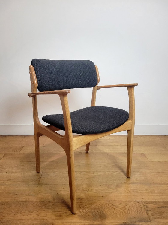 Image 1 of Sedia vintage di Erik Buch, modello 50