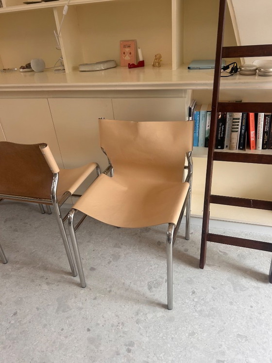 Image 1 of Chrome chairs
