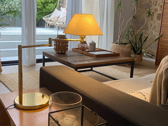 Vibia Swing 0507, Table lamps, Textile, Brass, Gold, Modern (photo 20 of 22)